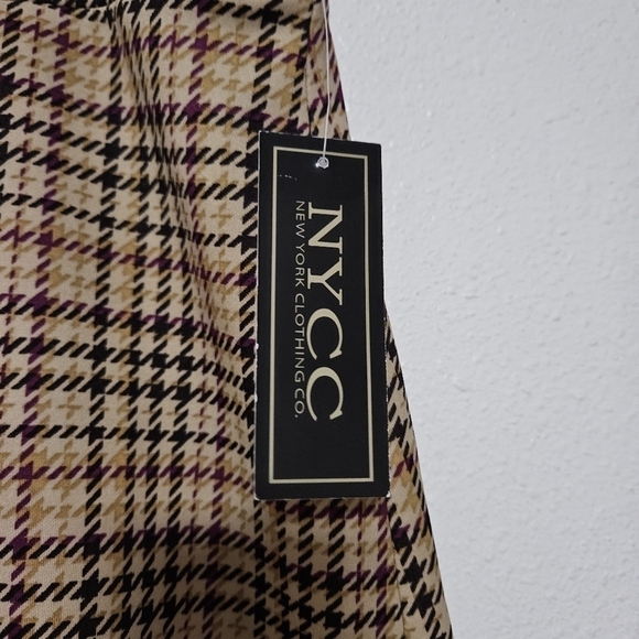 NWT New York Clothing company pleated skirt size large - Picture 3 of 7